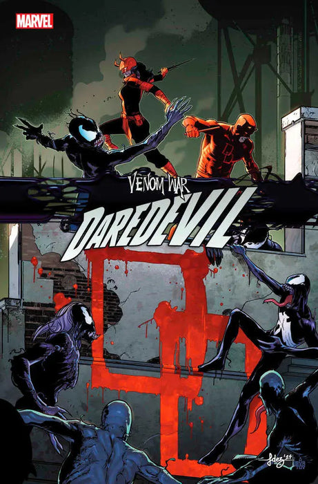 Venom War: Daredevil #1 [Vw] Marvel Comics