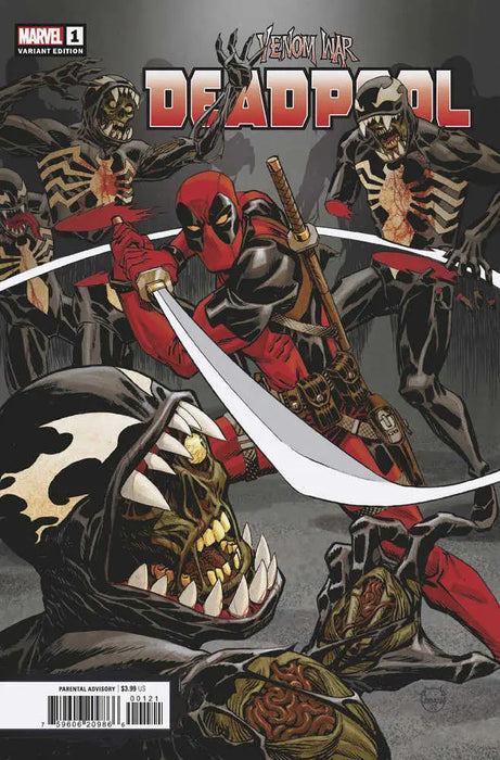 Venom War: Deadpool #1 Dave Johnson Variant [Vw] Marvel Comics