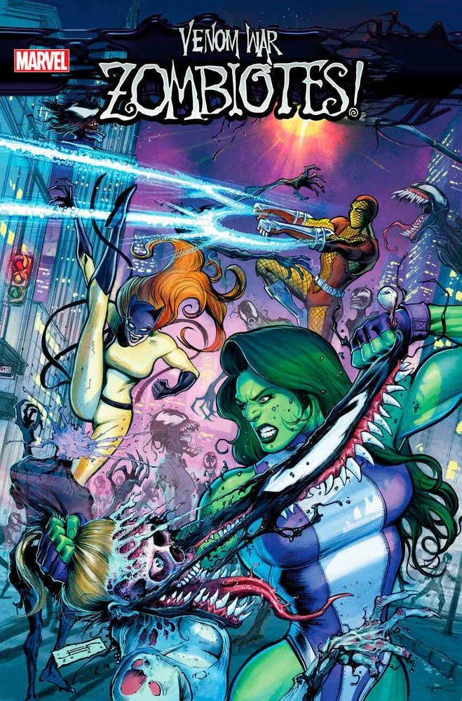 Venom War: Zombiotes #2 [Vw] Marvel Comics