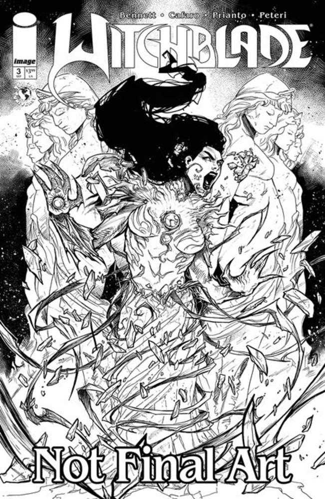 Witchblade #3 (2024) Cover A Giuseppe Cafaro & Arif Prianto Image Comics