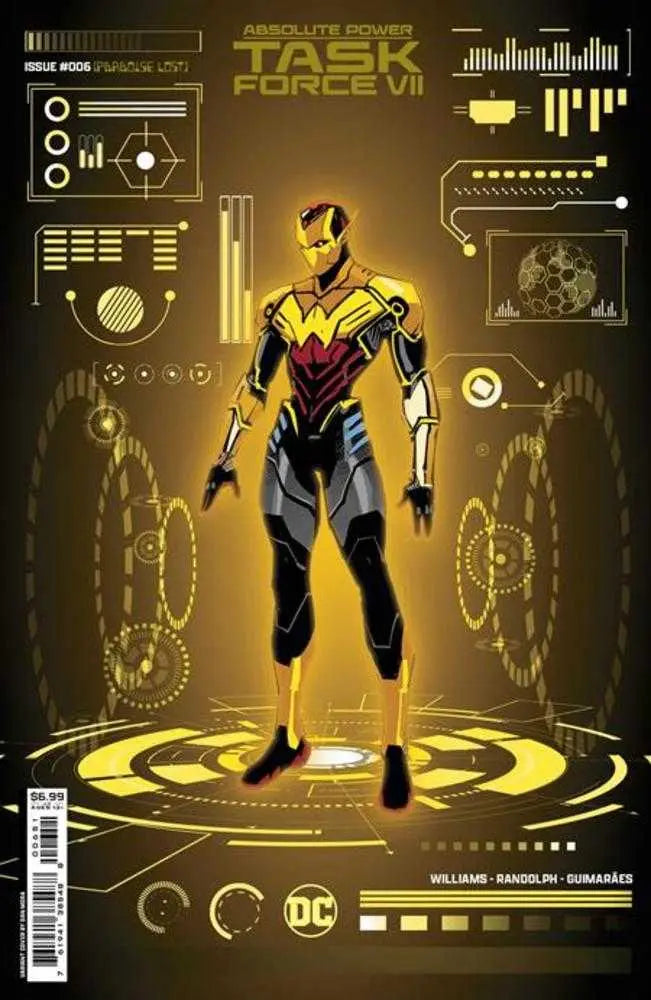 Absolute Power Task Force VII #6 (Of 7) Cover F Dan Mora Foil Variant DC Comics