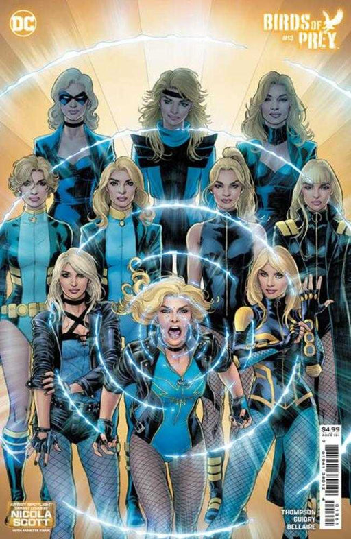 Birds Of Prey #13 Cover D Nicola Scott Artist Spotlight Card Stock Variant DC Comics