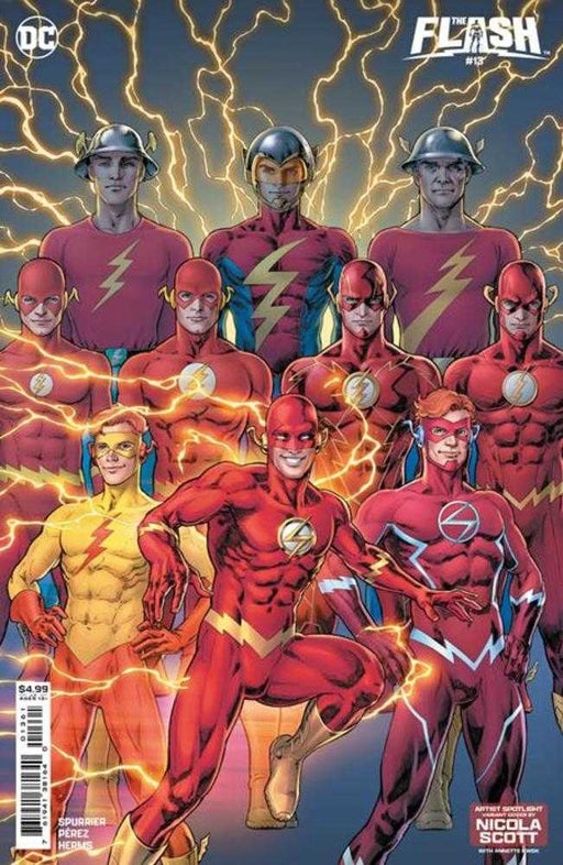 Flash #13 Cover D Nicola Scott Artist Spotlight Card Stock Variant DC Comics