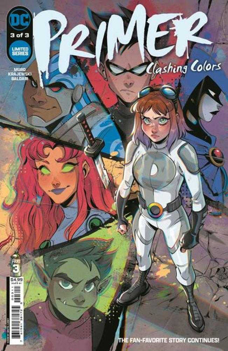 Primer Clashing Colors #3 (Of 3) DC Comics