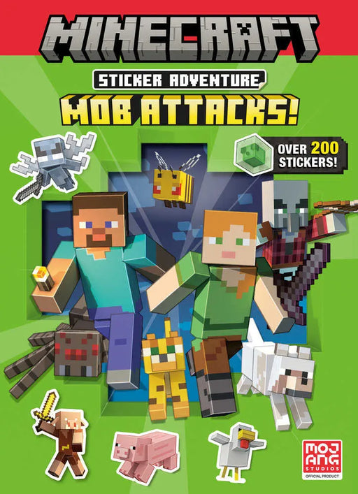 Minecraft Sticker Adventure: Mob Attacks! (Minecraft) Random House Books for Young Readers