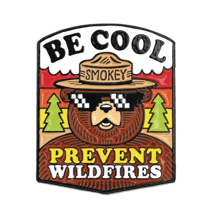 Smokey Bear Be Cool Pin OTHER PUBLISHERS