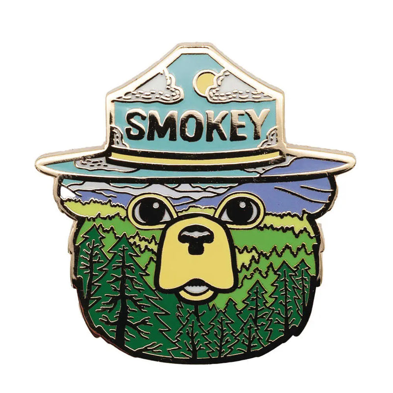 Smokey Bear Forest Pin OTHER PUBLISHERS