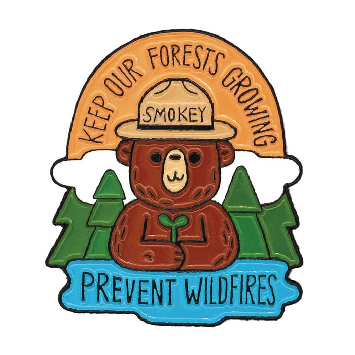 Smokey Bear Keep Forests Growing Pin OTHER PUBLISHERS