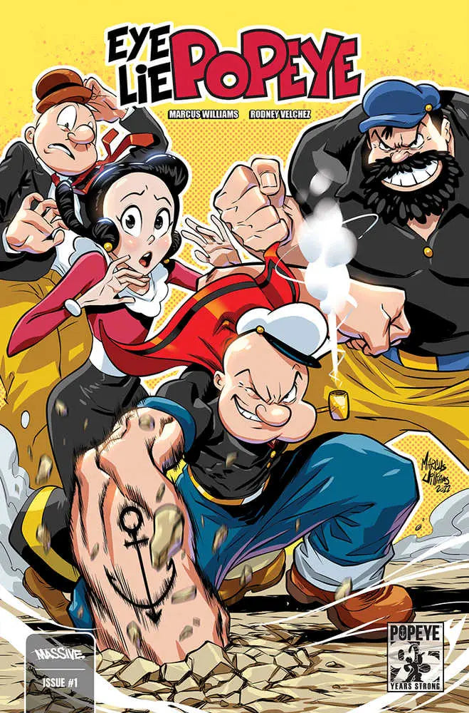 Eye Lie Popeye #1 (Of 5) Cover G 10 Copy Williams Premiere Massive Publishing
