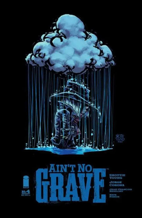 Aint No Grave #4 (Of 5) Cover B 1 in 25 Skottie Young Variant (Mature) Image Comics