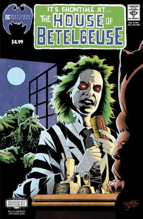 House Of Secrets #92 Facsimile Edition (2024) Cover D Kelley Jones Beetlejuice Card Stock Variant DC Comics