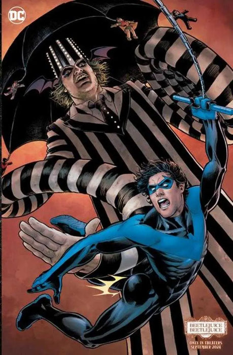 Nightwing #117 Cover G Nicola Scott Beetlejuice Card Stock Variant DC Comics