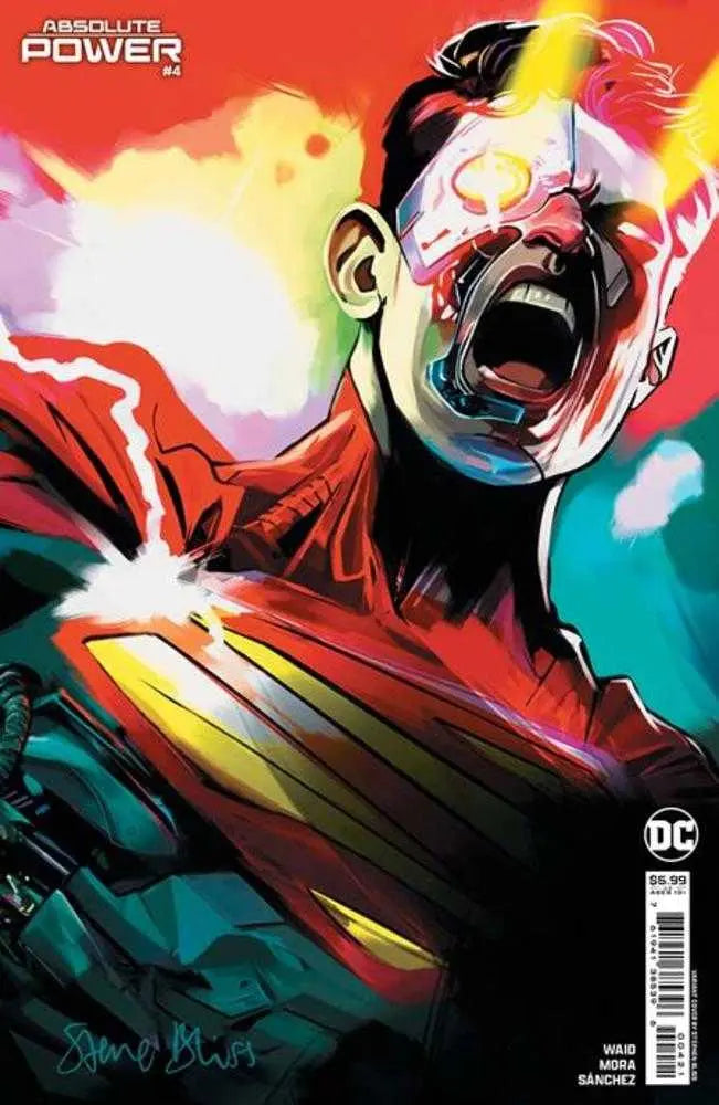 Absolute Power #4 (Of 4) Cover F Stephen Bliss Card Stock Variant DC Comics