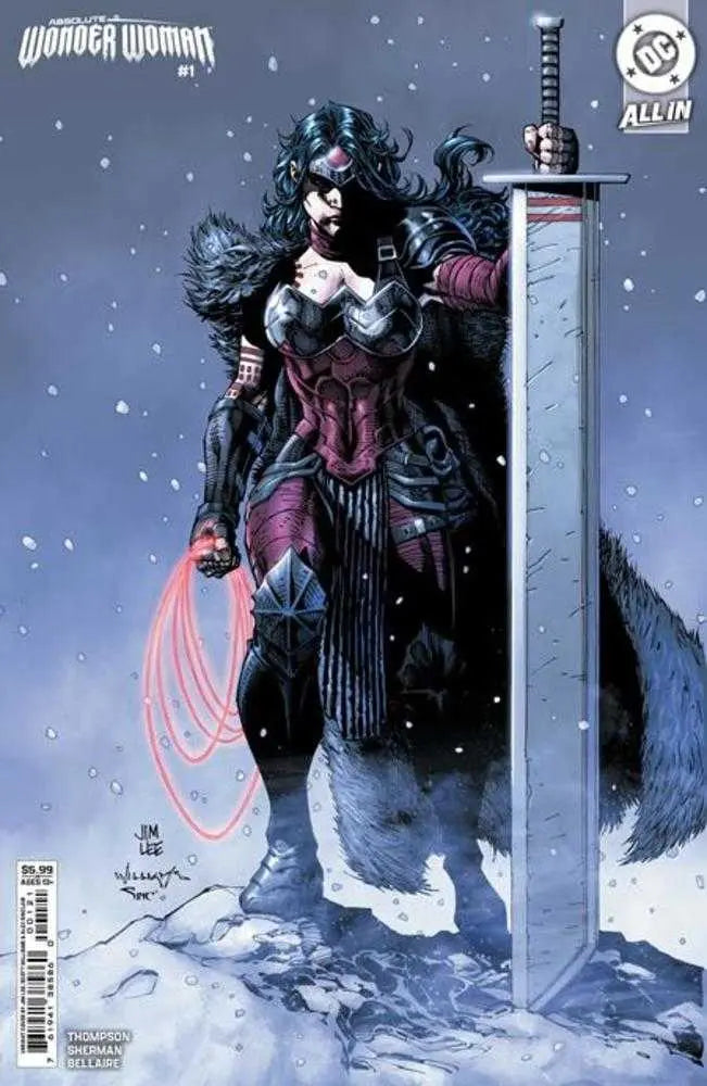 Absolute Wonder Woman #1 Cover C Jim Lee Card Stock Variant DC Comics