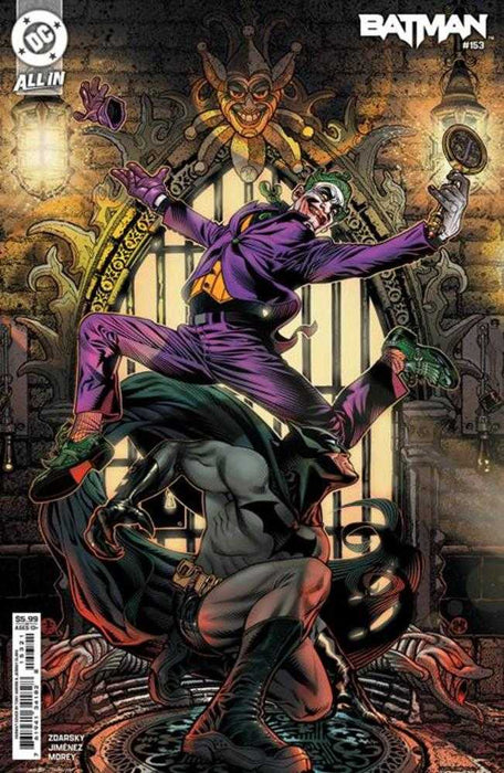 Batman #153 Cover B Tony Harris & Jeremy Clark Card Stock Variant DC Comics