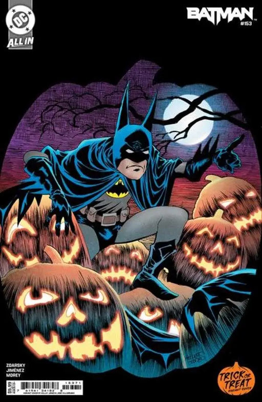 Batman #153 Cover D Kelley Jones Trick Or Treat Card Stock Variant DC Comics