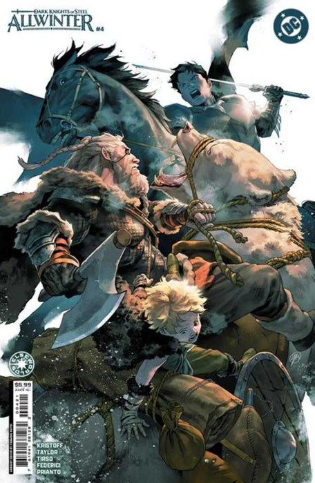 Dark Knights Of Steel Allwinter #4 (Of 6) Cover B Yasmine Putri Card Stock Variant DC Comics