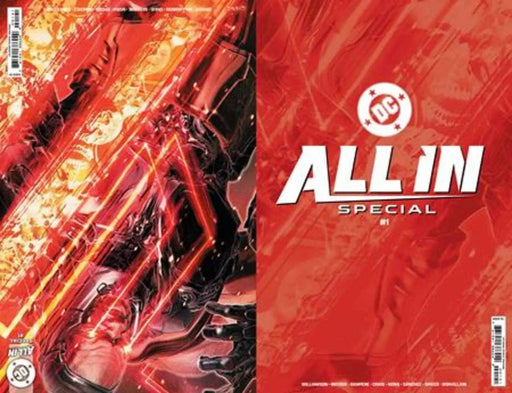 DC All In Special #1 (One Shot) Cover E 1 in 25 John Giang Wraparound Card Stock Variant DC Comics