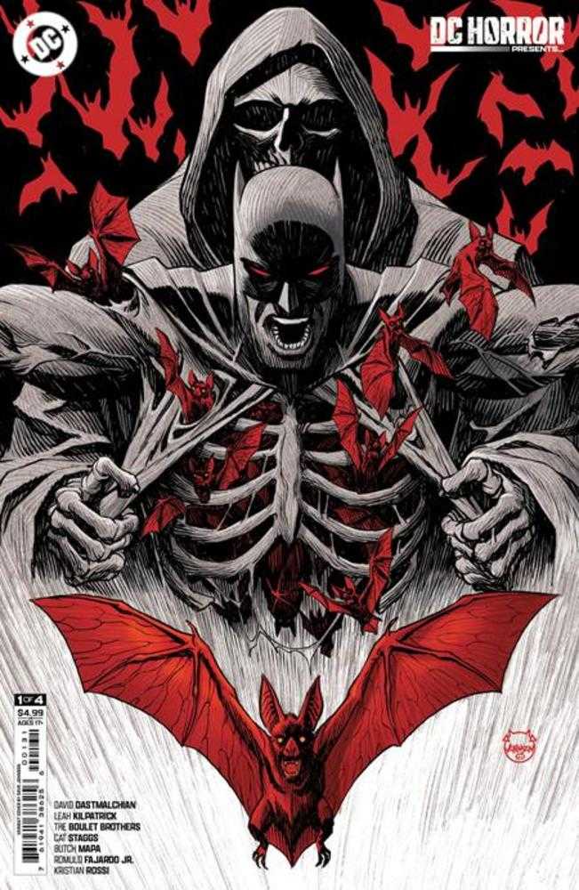 DC Horror Presents #1 (Of 4) Cover C Dave Johnson Card Stock Variant (Mature) DC Comics