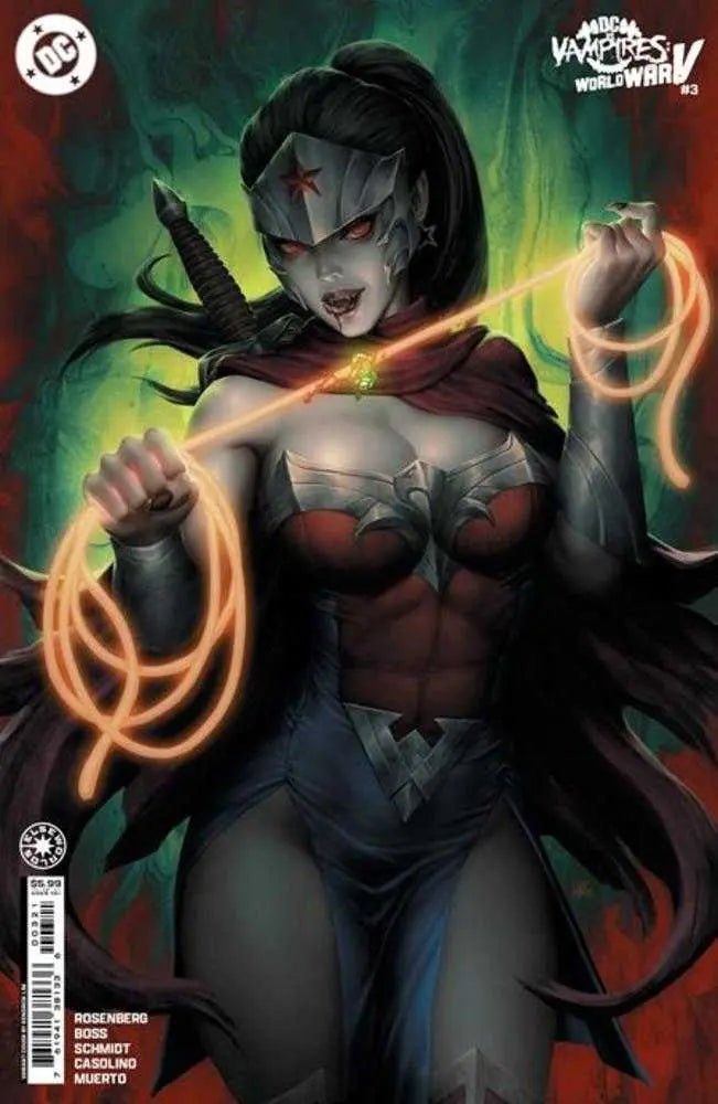 DC vs Vampires World War V #3 (Of 12) Cover B Kendrick Kunkka Lim Card Stock Variant DC Comics