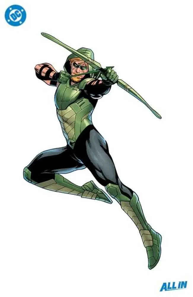 Green Arrow #17 Cover E Daniel Sampere All In Foil Variant DC Comics