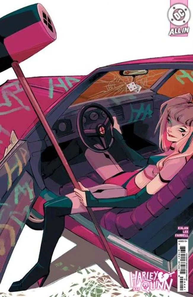 Harley Quinn #44 Cover F 1 in 25 Sarah Baslaim Card Stock Variant DC Comics