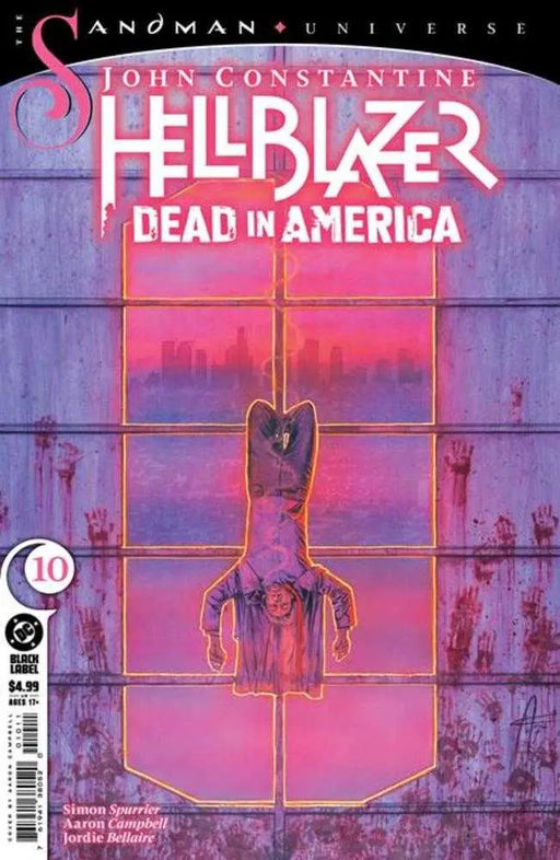 John Constantine Hellblazer Dead In America #10 (Of 11) Cover A Aaron Campbell (Mature) DC Comics