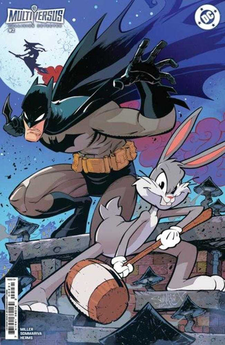 Multiversus Collision Detection #2 (Of 5) Cover C 1 in 25 Jon Sommariva Card Stock Variant DC Comics