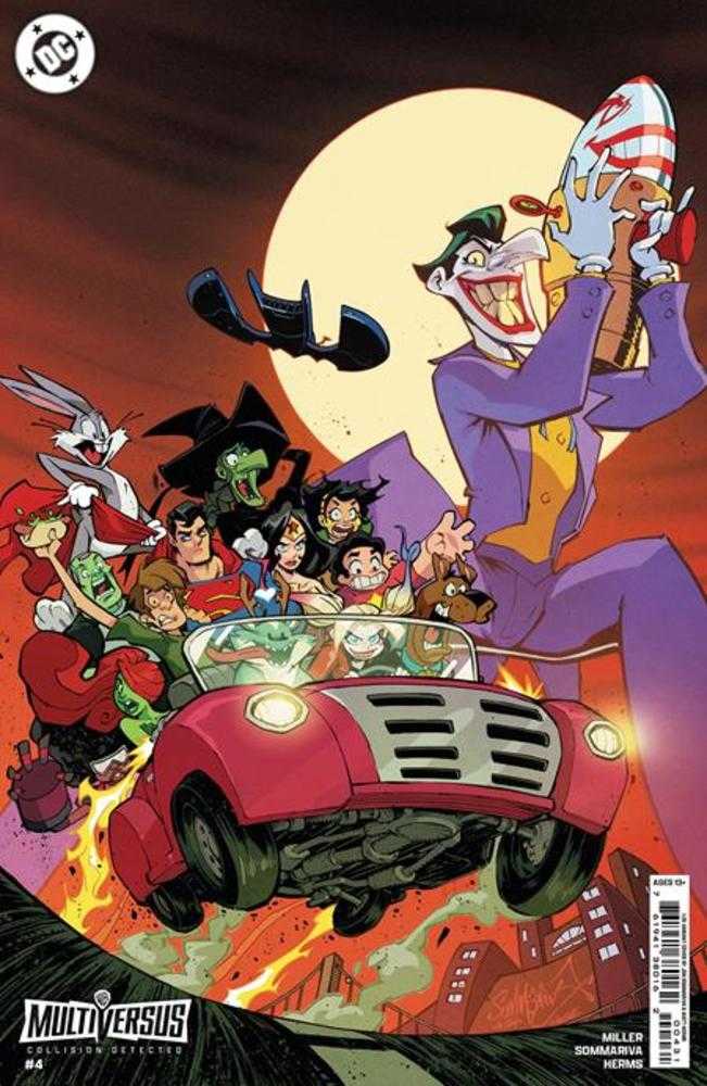 Multiversus Collision Detection #4 (Of 5) Cover C 1 in 25 Jon Sommariva Card Stock Variant DC Comics