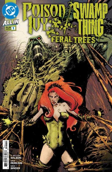 Poison Ivy Swamp Thing Feral Trees #1 (One Shot) Cover A Jason Shawn Alexander DC Comics