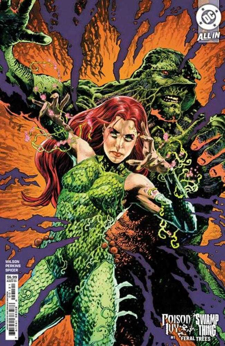 Poison Ivy Swamp Thing Feral Trees #1 (One Shot) Cover B Mike Perkins Card Stock Variant DC Comics