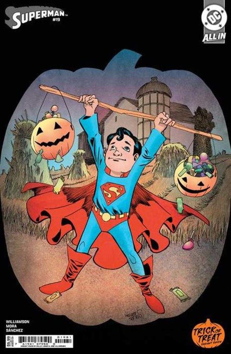 Superman #19 Cover E Kelley Jones Trick Or Treat Card Stock Variant DC Comics