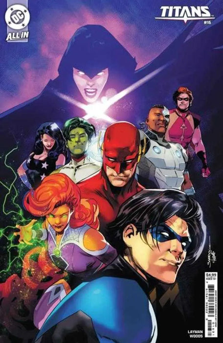 Titans #16 Cover B Rafa Sandoval Card Stock Variant DC Comics