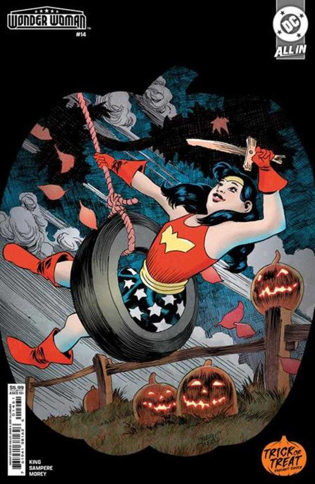 Wonder Woman #14 Cover D Kelley Jones Trick Or Treat Card Stock Variant DC Comics