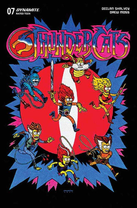 Thundercats #7 Cover U 7 Copy Foc Variant Edition Manix Foil Dynamite Entertainment