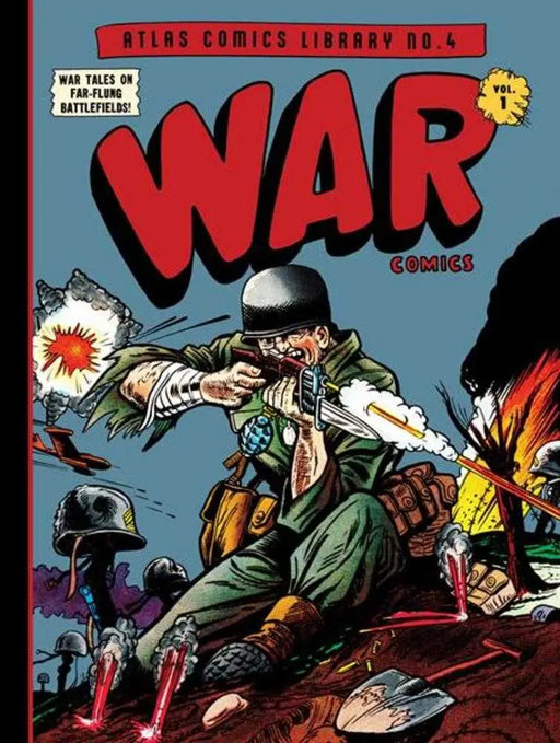 Atlas Comics Library Hardcover No 4 War Comics Volume 1 (Mature) Fantagraphics Books