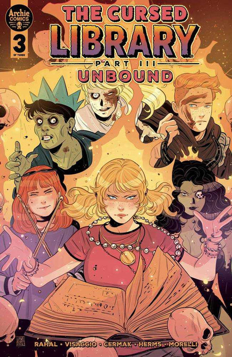 Cursed Library Unbound Cover D Luana Vecchio Archie Comics