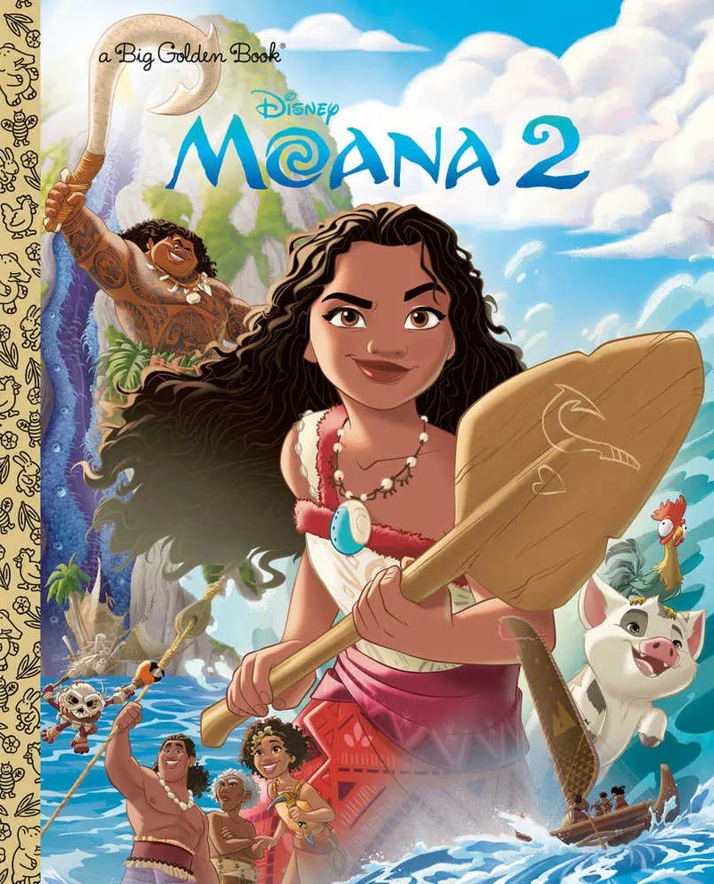 Disney Moana 2 Big Golden Book Golden Books