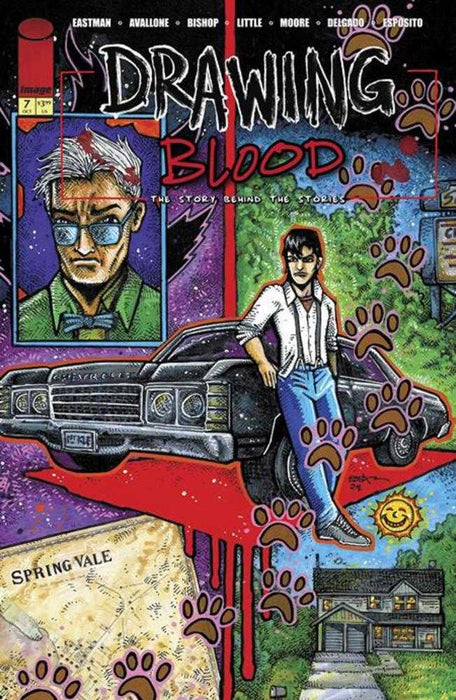 Drawing Blood #7 (Of 12) Cover A Kevin Eastman Image Comics