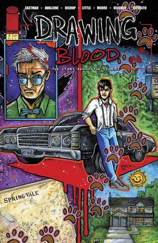 Drawing Blood #7 (Of 12) Cover A Kevin Eastman Image Comics