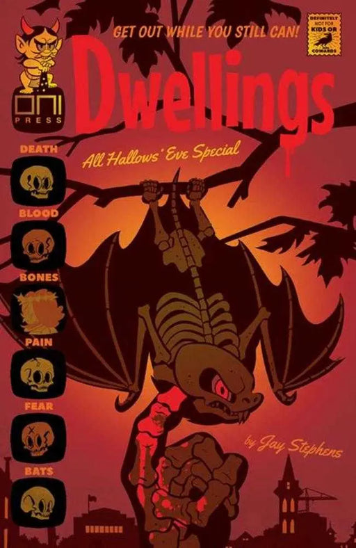 Dwellings All Hallows Eve Special #1 (One Shot) Cover C 1 in 10 Jay Stephens Skeletal Variant (Mature) Oni Press