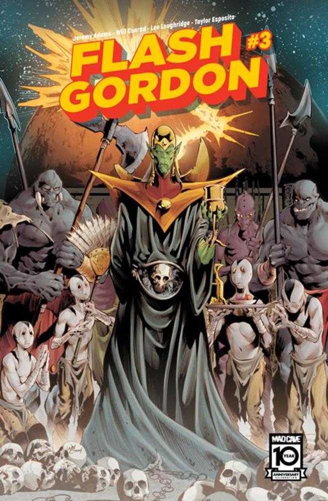 Flash Gordon #3 Cover A Will Conrad Mad Cave Studios