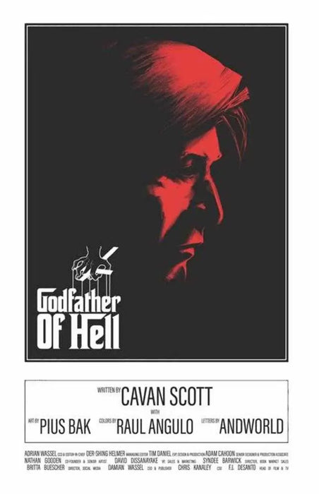 Godfather Of Hell #1 (Of 4) Cover C Inc 1:5 Conor Boyle Movie Poster Homage Variant Vault Comics