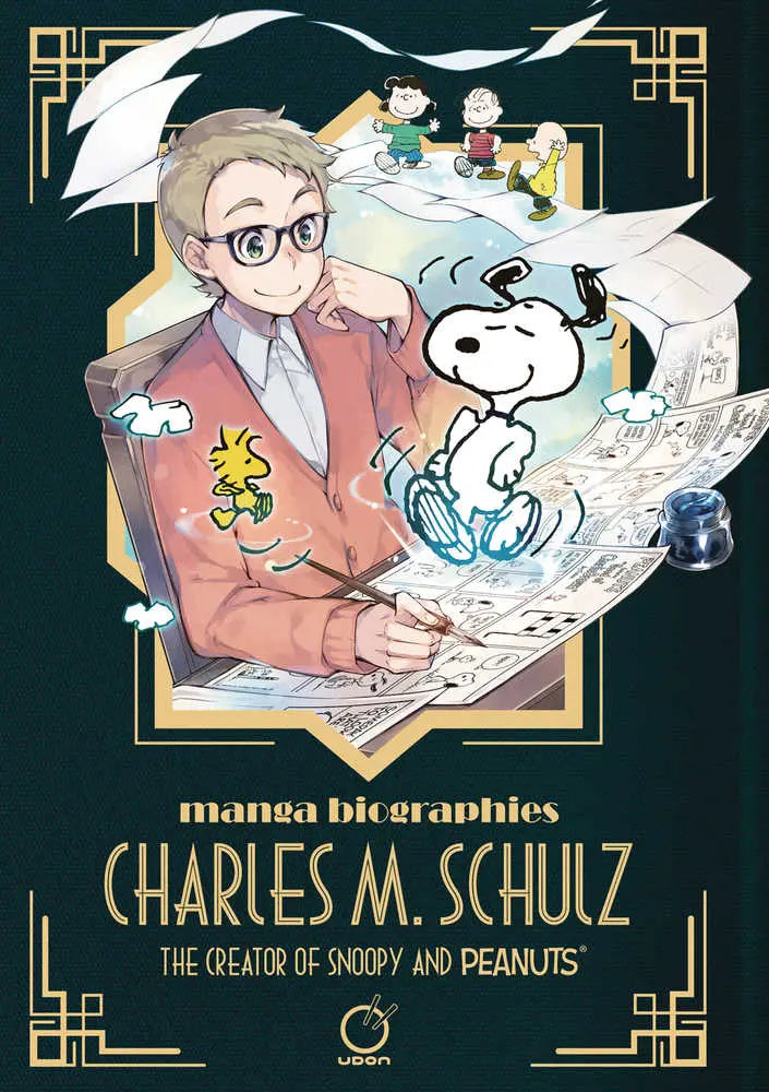 Manga Biographies Charles Schulz Creator Snoopy & Peanuts Graphic Novel Udon Entertainment