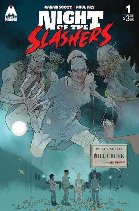 Night Of The Slashers #1 Cover A Paul Fry (Mature) Magma Comix