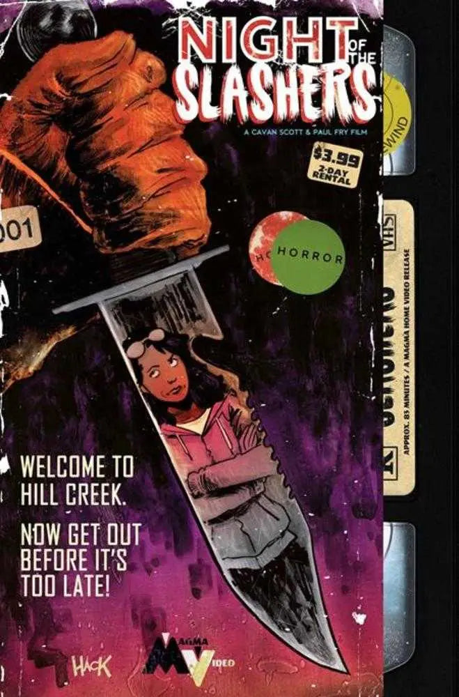Night Of The Slashers #1 Cover B Rober Hack Variant (Mature) Magma Comix