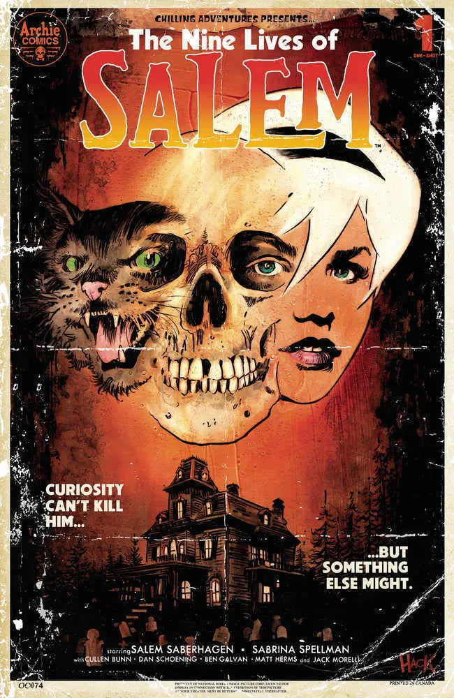 Nine Lives Of Salem One Shot Cover B Robert Hack Archie Comics
