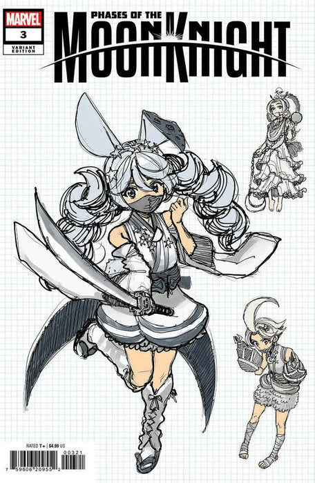 Phases Of The Moon Knight #3 Yuji Kaku Design Variant Marvel Comics