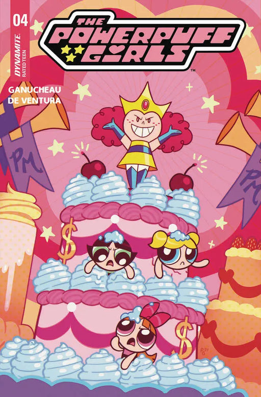 Powerpuff Girls #4 Cover A Ganucheau Dynamite Entertainment