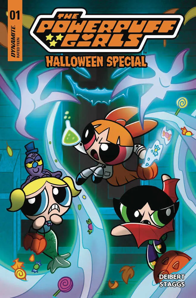 Powerpuff Girls Halloween Sp One Shot Cover H 10 Copy Variant Edition For Dynamite Entertainment